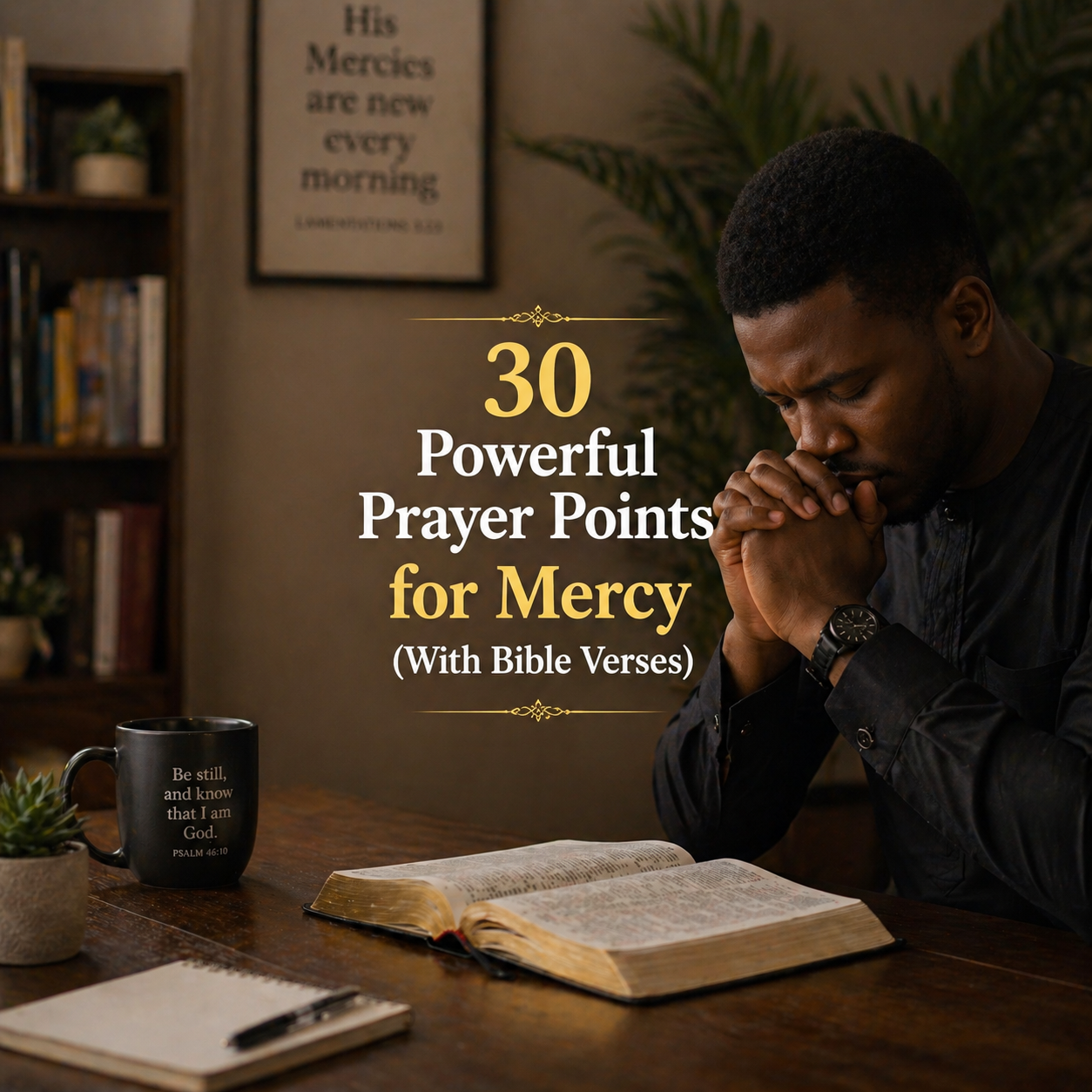 30 Powerful Prayer Points for Mercy (With Bible Verses)