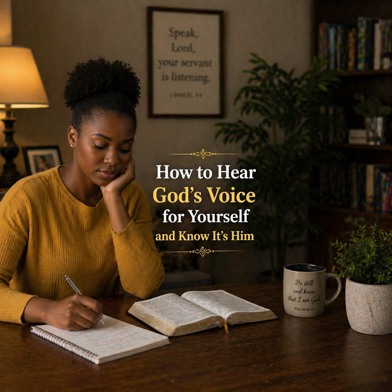 How to Hear God's Voice for Yourself and Know It's Him