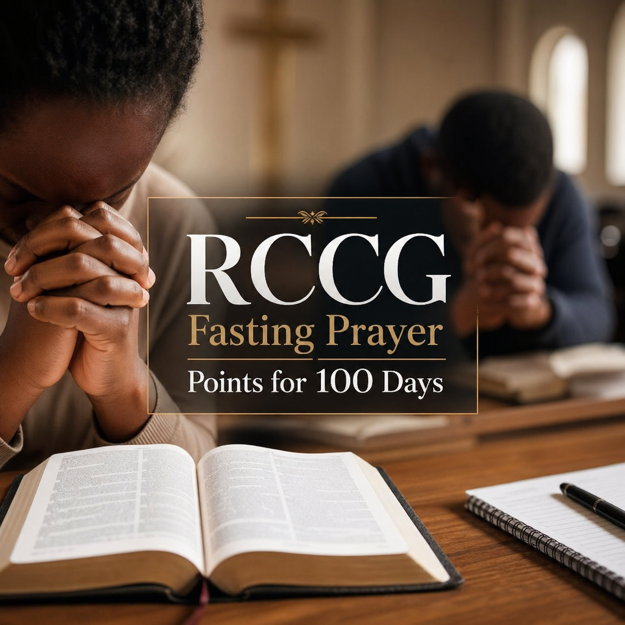 RCCG Fasting Prayer Points for 100 Days (Full Breakdown)