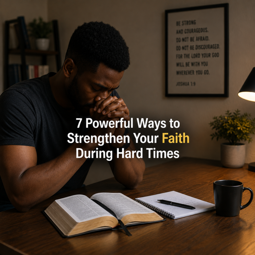 7 Powerful Ways to Strengthen Your Faith During Hard Times