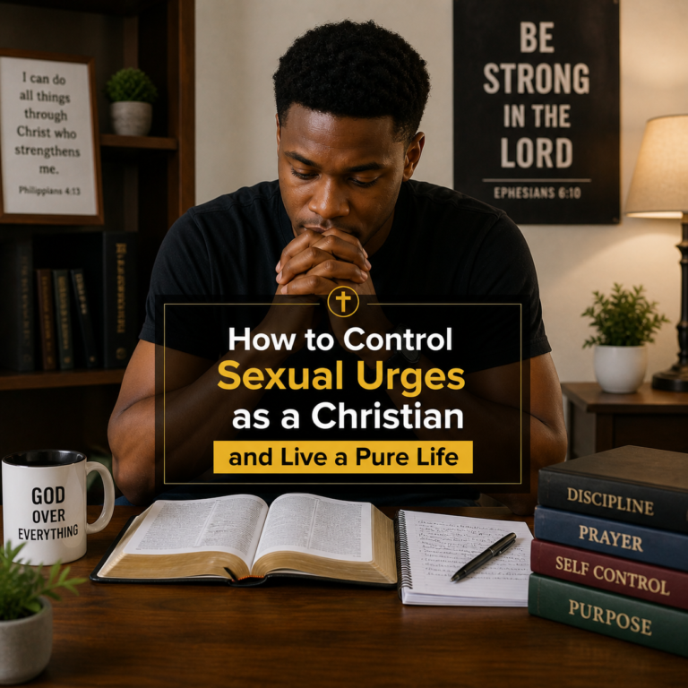 How to Control Sexual Urges as a Christian and Live a Pure Life