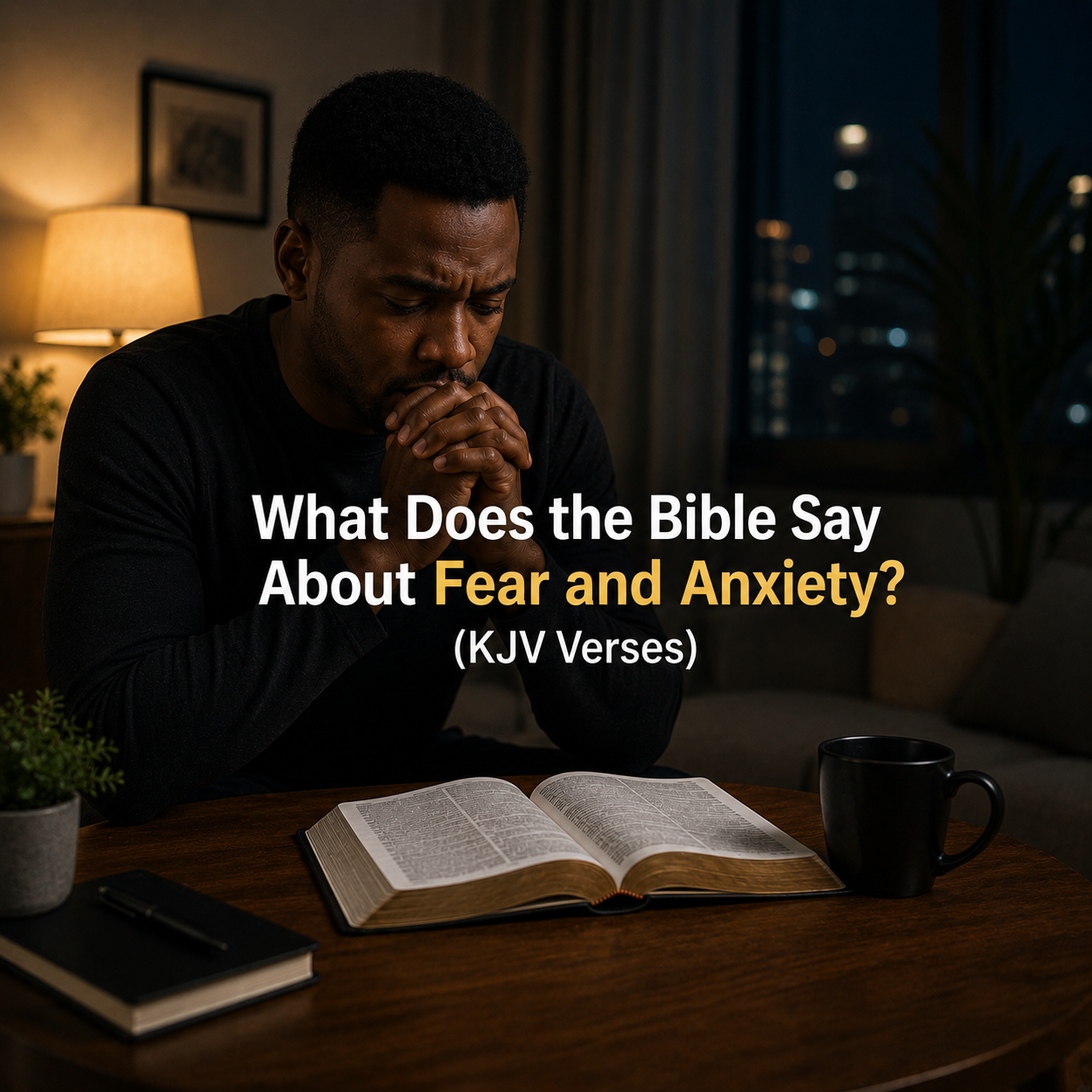 What Does the Bible Say About Fear and Anxiety? (KJV Verses)