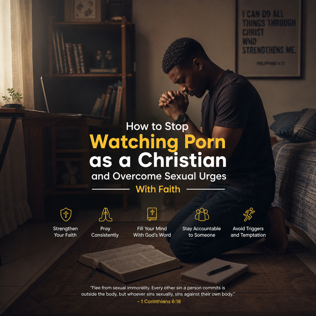 How to Stop Watching Porn as a Christian and Overcome Sexual Urges With Faith