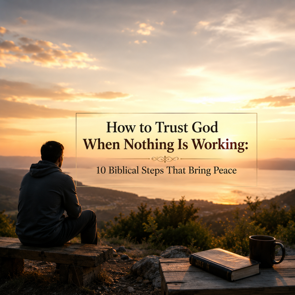 How to Trust God When Nothing Is Working: 10 Biblical Steps That Bring Peace