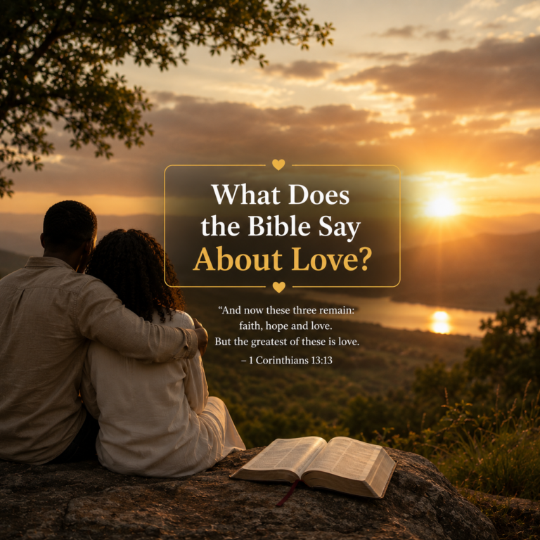 What Does the Bible Say About Love?