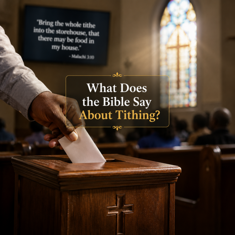 What Does the Bible Say About Tithing?